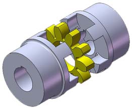 ZT-B型擴大軸孔星形彈性聯(lián)軸器